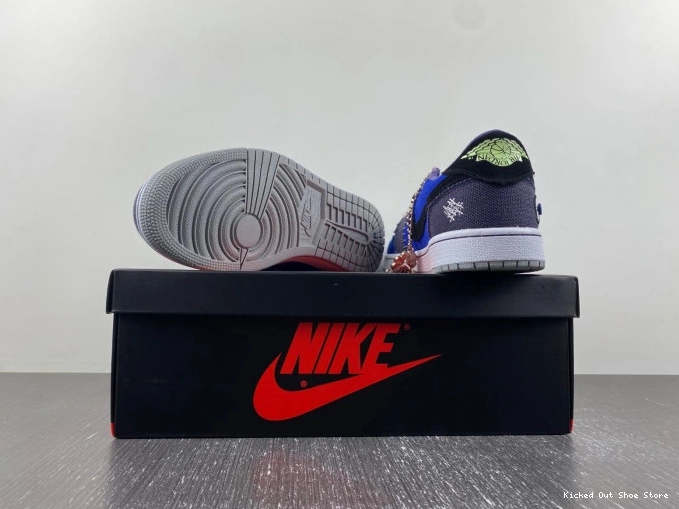 Kick Theory Low OG Jordan Voodoo Williamson Retro Zion 1 DZ7292-420 0709